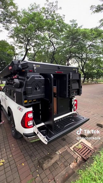 Hilux motorhome 2025 simpel mudah dipasang ga pakai ribet #hilux #motorhome #campervan