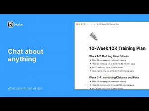Notion AI: Chat about anything