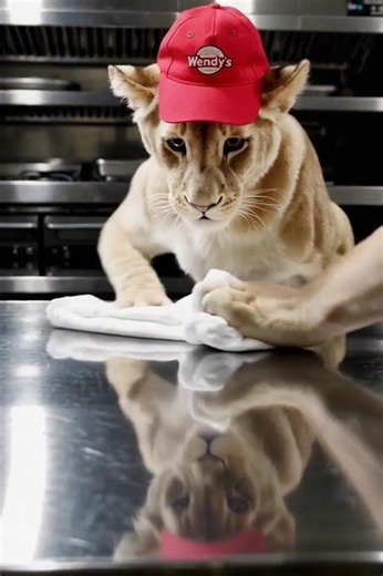 This Lion Has the Funniest Job Ever!