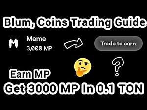 How To Get Meme Points In Blum | Blum Meme Points