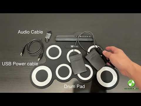 BSL Roll-Up Foldable Digital Drum Pad