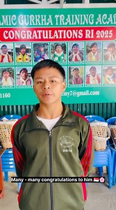 39K views · 2.6K reactions | Congratulations, Subash Rai, on being selected for the Gurkha Contingent of the Singapore Police Force! We are very proud of you and wish you all the best for your future in Singapore . The Team Dynamic is delighted to have you as our student. #gurkhasoldiers #gcspf | Dynamic Gurkha Training Academy | Facebook