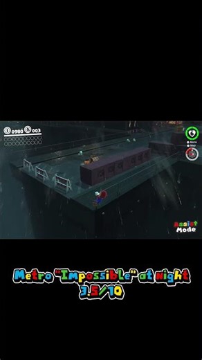 Metro "Impossible" at night- Mario Odyssey