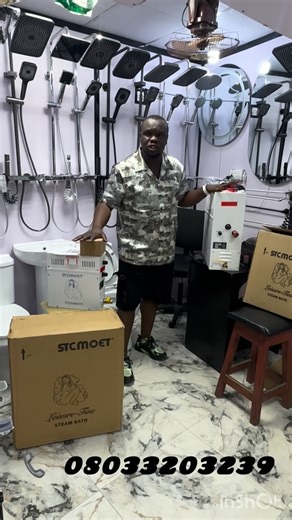 NACIDY BEN LIMITED on Instagram: "This is a Stcmoet ST-135AD steam generator, designed for home or hotel sauna and steam shower use. It features a multifunctional digital controller for setting temperature and time. The temperature can be adjusted between 25°C and 55°C (77°F to 131°F). It includes safety features like dry burn protection and over-temperature shutdown. The generator provides a consistent flow of steam for a relaxing spa experience. #spa #sauna #steam #bathroom #design #bath #show