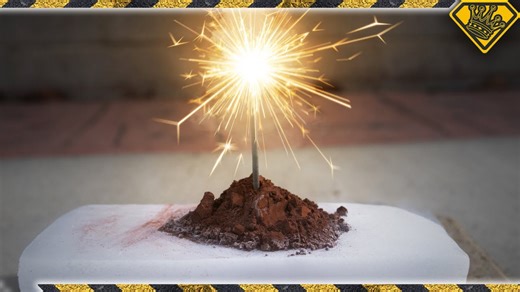 Is It Possible To Ignite Thermite On Top Of Dry Ice?