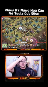 12K views · 91 reactions | Klaus Hỏa Cầu Né Tesla Cực Đỉnh TH17 Attack #clashofclans #akarigaming #akaricoc #supercell #mobilegame #update #akariplay #clashofclanstiktok #th17 #hall17 #townhall17 #reels | Akari Gaming | Facebook