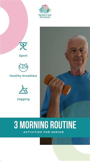 Boost Your Morning Routine with HomeCare Evernest! #elderlycareservices #fyp #explore #seniorcare