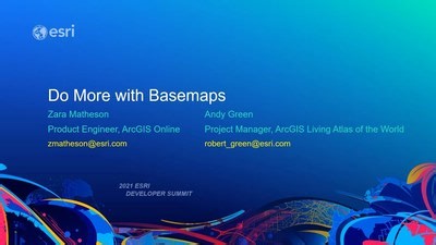 Do More with Basemaps