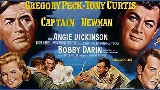 Captain Newman MD 1963 with Gregory Peck, Tony Curtis, Bobby Darin and Angie Dickinson