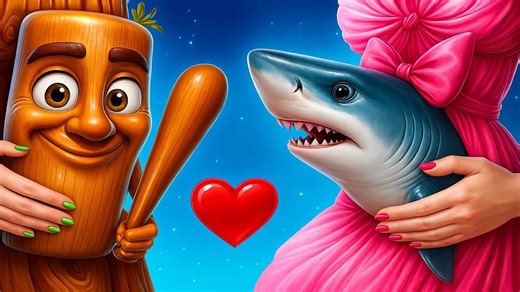 （中文字幕）被Tun Tun Sahur和Tralala家族收养！我是如何变成Bombardiro鳄鱼的！