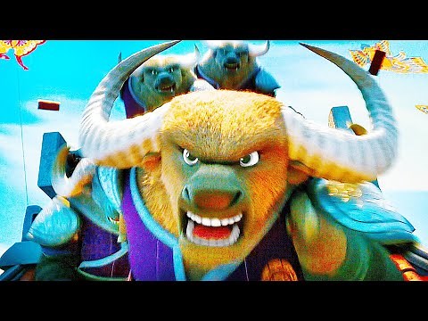 Bull Chase Scene | KUNG FU PANDA 4 (2024) Movie CLIP HD
