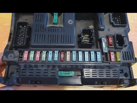 Dépose, démontage et repose du BSI sur 307 cause problèmes electriques