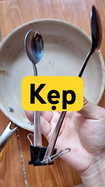 How to make food tongs at home #kitchentips