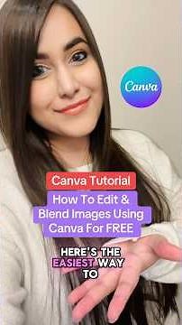 Canva Tutorial - How To Blend Images Fast On Canva For Free! 🥰