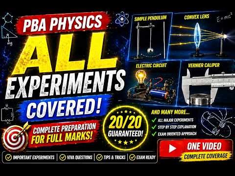 ONE SHOT PBA Physics SSC first annual 2026 FBISE