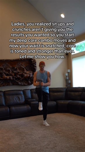 Combo moves is something you’ll love doing. They’re quick, effective, fun, and you’ll get toned from doing them-link in the b!0-to get access to them all!💪 #coreworkoutforwomen #womenfitness #athomeworkouts #quickworkout | Austin Pratt