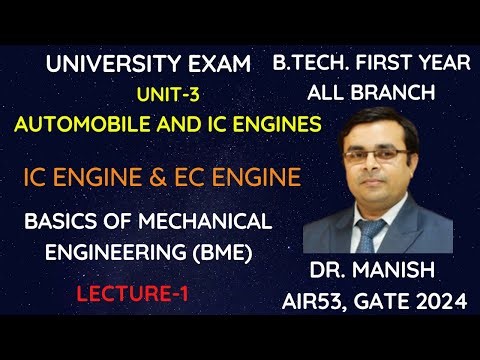 BME Unit-3_L-1 Introduction of Engine