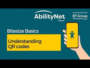 BiteSize Basics Digital Sessions for Seniors - Understanding QR Codes