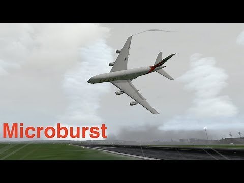 What Happens To A PLANE In A Microburst?