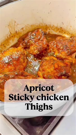 These sticky chicken thighs are so delicious,..I only had the bone in, skin on chicken thighs… And it takes longer to cook a chicken thighs with the bone in…nevertheless, it’s only a few more minutes and worth the trouble😉😉😉 whether you have thighs with the bone or not… either way… this recipe is delicious! 😉😉😋😋❤️❤️ #chicken #delicious #cooking