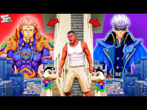 Gojo Purple Gang VS Sukuna Red Gang play HIDE AND KILL with Gojo & Sukuna Doll In GTA 5 Part 3