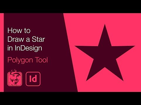 How to Draw a Star in InDesign (Polygon Tool)