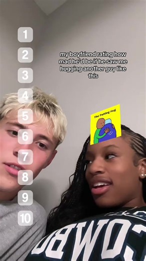 Boyfriend Reacts to Girlfriend Hugging Another Guy