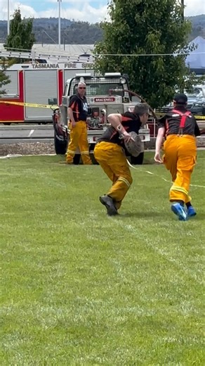 Like clockwork. Winning run in the sealed event. | Rokeby Volunteer Fire Brigade