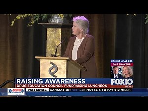 Actress Meredith Baxter speaks at Drug Education Council