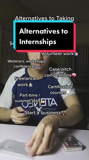 Here are a few other ways to build your resume if you can’t get an internship😉 #careertips #resumetips #resumehelp #intern #college #student #eduwow #tiktokskwela #LearnOnTiktok #tiktokph #fyp #foryou