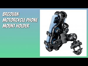 REVIEW (2026): BRCOVAN Motorcycle Phone Mount Holder. Features