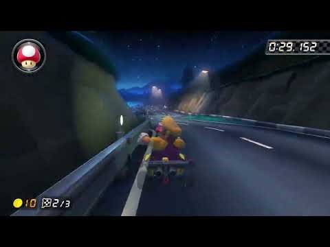 Wii Moonview Highway [200cc] - 1:12.580 - Pii (Mario Kart 8 Deluxe World Record)