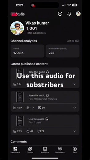 Testing music for Subscribers ? #shorts