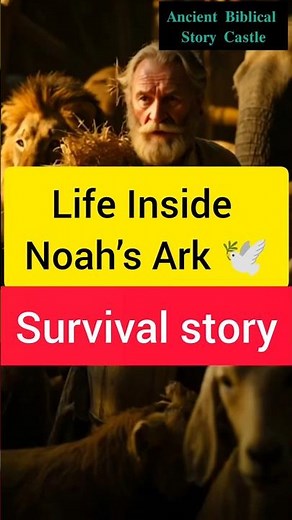 Life Inside Noah’s Ark 🕊️ | Official Trailer | Untold Biblical Story 🌊 Noah & family survival story
