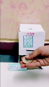 #Coin ATM machine with cardbord