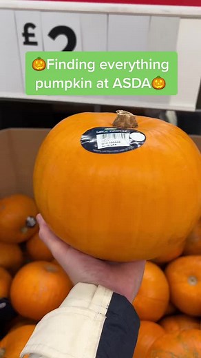 Pumpkin, Pumpkin EVERYTHING! 🎃❤️ Head in store to fill your basket 🛒#Asda #PumpkinTok #fyp #ShopWithMe
