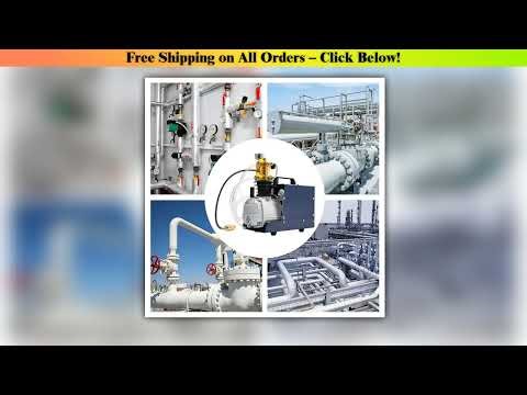 High Pressure Air Pump, 30 Mpa 300 Bar 4500 Psi, Electric Air Compressor PCP Air Pump for Air Gun