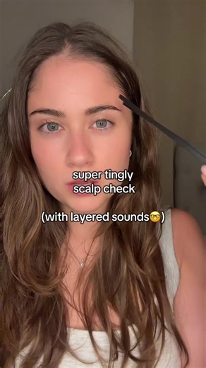 editing this took 8 million times longer than normal so i hope u appreciate 🩷😛💤 #asmr #asmrscalpcheck #asmrhairplay #asmrdoctor #asmrlayeredsounds