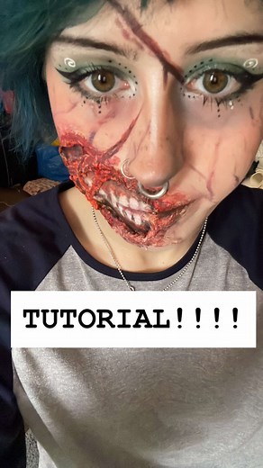 Zombie Halloween Makeup Tutorial: SFX Techniques