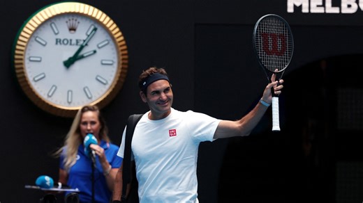 Roger Federer returns to Australian Open, beats world No. 12 in tie-breaker: Watch