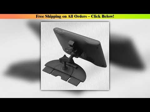 Universal Car CD Slot GPS Mount for Garmin 3.5-7 Inch Navi 360 Rotating Ball Base Compatible with