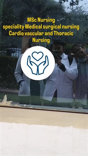 RL.Nsg collective on Instagram: "Medical surgical nursing Cardio vascular and Thoracic Nursing #NursingReels #msc #government college #indiannurses #ReelsIndia #TrendingReels #MedicalEducation #HealthcareWarriors #NursingMotivation #StudentLife #whitecoatdreams🥼♾️"