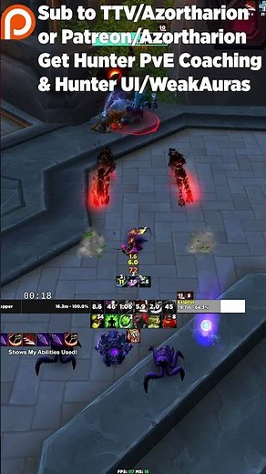 Beast Mastery Dark Ranger Hunter BURST DPS OPENER! #worldofwarcraft #gaming #thewarwithin