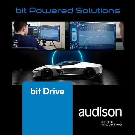 ▶️ The new release of Audison bit Drive SW 🎵 is now available for download on the web portal. The release introduces: - Improvements for the automatic procedure of the Wizard to calibrate sensitivities, Input de-EQ, Input time delay correction - Input polarity check and correction - Device Volume set to 0 dB by default in the Default Volatile Data settings - Load target curve during the acoustic RTA execution - Possibility to create and load customized target curves for acoustic RTA from the PC