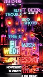 Join us at the PIAZZA on Black Wednesday for amazing specials, chill vibes, and the perfect pre-holiday hangout. You don’t want to miss it! #Black #Wednesday #drink #beer #specials #thanksgiving #vibes #energy #pizza #pasta #food #fun #gobblegobble | the PIAZZA