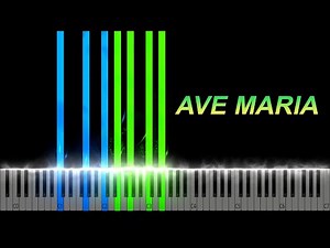 Schubert - Ave Maria Piano Tutorial