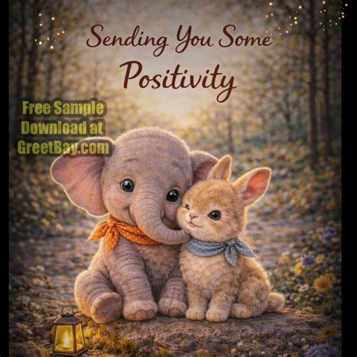 Sending You Some Positivity – Uplifting Video Message to Share on WhatsApp