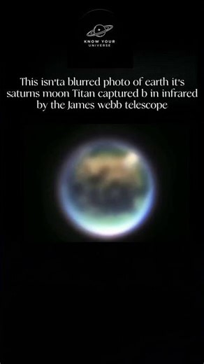This isn’t Earth… it’s Saturn’s mysterious moon#space #titan