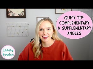 Complementary and Supplementary Angles