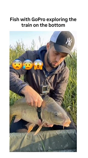 bio life 🧬 on Instagram: "Here are engaging English caption options for this X video (a fish with a GoPro attached swims around an underwater train wreck at the bottom of a body of water, exploring the submerged carriages in eerie, mysterious footage – many replies call it fake/AI due to moving human-like feet appearing briefly, adding a creepy twist that builds suspense till the end).Each includes a curiosity-driven headline of 12-13 words to make viewers watch fully (teasing the weird reveal